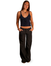 Sophia Low Waist Suit Pants Coppermine